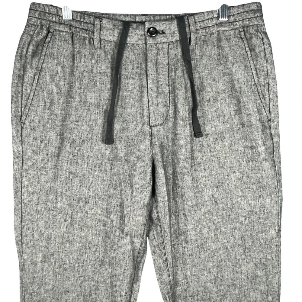 Banana Republic Men's Gray Drawstring Chinos